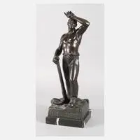 Rudolf Küchler, "Leben ist Arbeit", Bronze