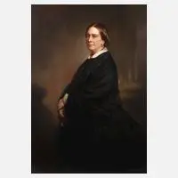 John Horsburgh, Damenportrait, 1871, Öl auf Leinwand