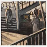 Lothar Gemmel, "Markt in Georgien"