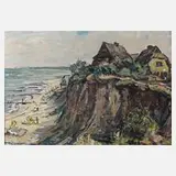 Georg Judersleben, "Seeblick", Öl auf Leinwand