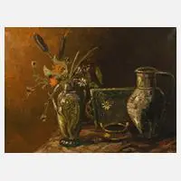 Stillleben by Prof. Paul Hans Ohmert, Öl auf Leinwand, sold Dec 2019