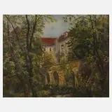 G. Schneider, An der Schlossbrücke, 1911, Öl auf Leinwand