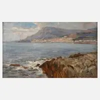 Franz Schreyer, Cap Martin bei Monte Carlo, Öl auf Leinwand