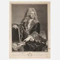 Pierre Drevet, Bildnis Robert de Cotte