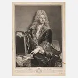 Pierre Drevet, Bildnis Robert de Cotte