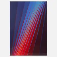 Prof. h.c. Lothar Quinte, Op-Art, Farbsiebdruck