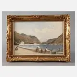 Antoinetta Brandeis, "Blevio-Comer See", Aquarell