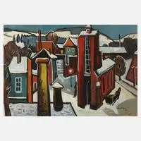 Heinz Fülfe, Stadt im Winter, 1920