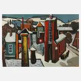 Heinz Fülfe, Stadt im Winter, 1920