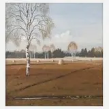 Wilhelm Hely, Landschaft bei Prien, Mischtechnik