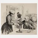Carl Zopf, Beim Pfandleiher, Tuschefeder