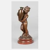Louis Kley, Putto mit Vase, Bronze