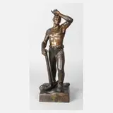 Rudolf Küchler, "Leben ist Arbeit", Bronze