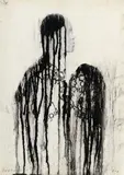 Jaume Plensa, Ombre voilée V, 2011, technique mixte sur papier
