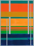 Pierre Mantra, Composition, huile sur toile