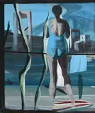 Marc Desgrandchamps, Sans titre, 2016, huile sur toile