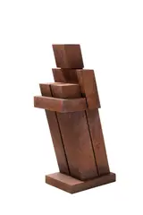 Henri Presset, Oblique n°5, 1998, sculpture en fer