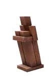 Henri Presset, Oblique n°5, 1998, sculpture en fer