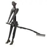 Louis Cane, La grande sorcière, c. 1984, sculpture en bronze