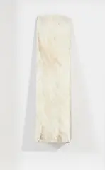 Herbert Zangs, Sans titre, 1978, sculpture en bois peint sous vitrine