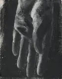 Vladimir Veličković, Main gauche, 1985, huile sur toile