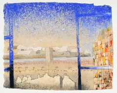 Irving Petlin, Fugue no. 12, 2010, pastel sur papier artisanal