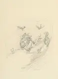 André Thomkins, Personnage aux oiseaux