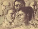 Hans Erni, Portrait de jeunes gens, lithographie