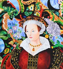 David Bowes, Portrait of a Woman, 2001, acrylique sur toile