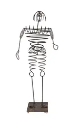 Vincent Magni, Humanobile, sculpture en fer forgé