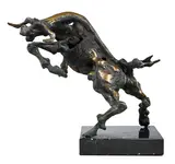 Nuccio Fontanella, Le taureau, sculpture en bronze