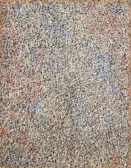 Mark Tobey, Untitled, 1966, tempera sur papier