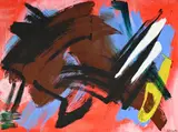 Gérard Ernest Schneider, Opus 7 M, 1976, acrylique sur toile