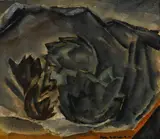 Rodolphe-Théophile Bosshard, Artichauts, 1921, huile sur carton