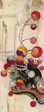 Isabelle de Borchgrave, Composition, 2013, huile sur toile dans un emboîtage en plexiglas