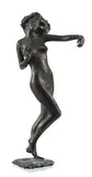 William Hadd McElcheran, Femme nue dansant, sculpture en bronze à patine brune