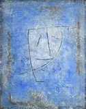 Pierre-Marie Brisson, Portrait, 1981, technique mixte sur toile