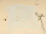 Antoni Tàpies, Mouchoir, 1971, eau-forte