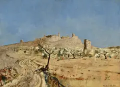 Roland Oudot, Printemps à Eygalières, c. 1938, huile sur toile
