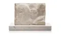 Werner Stötzer, Weiblicher Torso, liegend, 1980, Marmor