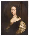 Gerrit van Honthorst, (nach), Bildnis der Luise Henriette von Oranien, Kurfürstin von Brandenburg, Nach 1647, Öl auf Eichentafel