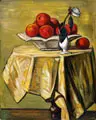 Richard Dreher, Rote Äpfel in weißer Schale