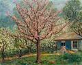 Richard Dreher, Frühling in Pillnitz, 1927/1928, Öl auf Leinwand
