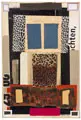 Lutz Fleischer, Leo. Wohl um 2009, Assemblage auf Leinwand