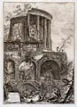Giovanni Battista Piranesi, Altra Veduta del tempio della Sibilla in Tivoli