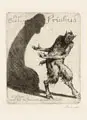 Fritz Erler, Der Heilige Priabus. 2. Folge nur für die Freunde des Künstler's, Wohl 1927, Elf Radierungen auf dünnem Papier