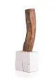 Horst Weber, Ohne Titel. Wohl um 1994/1995, Lindenholz (?), geschnitzt, gefasst