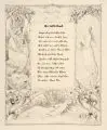 Julius Hübner d.Ä., Die todte Braut, Um 1838, Federzeichnung in Tusche über Blei