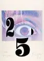 Lutz Fleischer, Zahlen, Zeit & Zugewinn, Collage auf leichtem Karton, verso mit Kalendarium