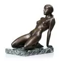 Arno Breker, In Erwartung, 1978, Bronze, gegossen, dunkelbraun patiniert